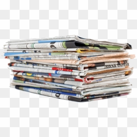 Stack Of Newspapers, HD Png Download - paper stack png