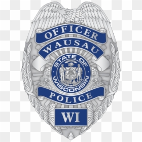 Wausau Police Badge, HD Png Download - police shield png