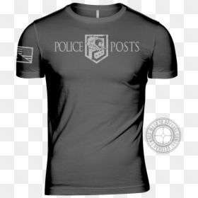 Transparent Police Shield Png - Active Shirt, Png Download - police shield png