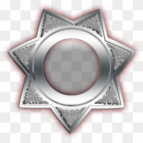 Police Badge Clipart - Police Star Badge Clip Art, HD Png Download - police shield png