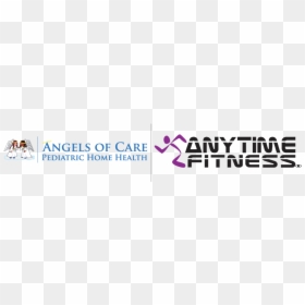 Angels Of Care Austin, Tx - Anytime Fitness, HD Png Download - anytime fitness logo png