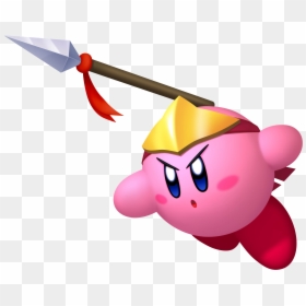 Transparent Kirby - Spear Kirby, HD Png Download - melee png