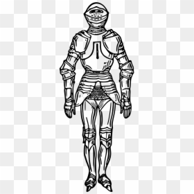 Easy Drawing Suit Of Armor, HD Png Download - suit of armor png