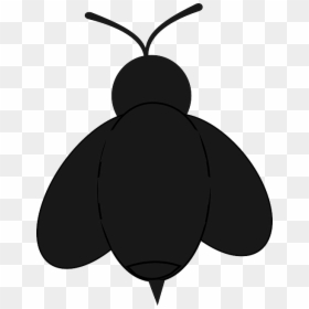 Bee Silhouette - Bee Silhouette Clipart, HD Png Download - bee icon png