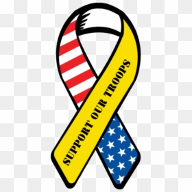 Cookie Club Of America® - Support Our Troops Ribbon Png, Transparent Png - club america png