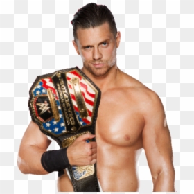 Wwe Miz Intercontinental Champion, HD Png Download - miz png