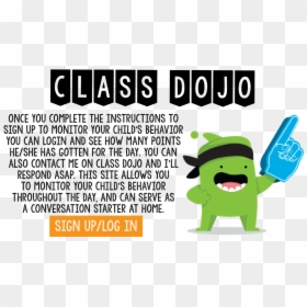 Classdojo - Cartoon, HD Png Download - class dojo png