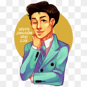 Cartoon, HD Png Download - jonghyun png
