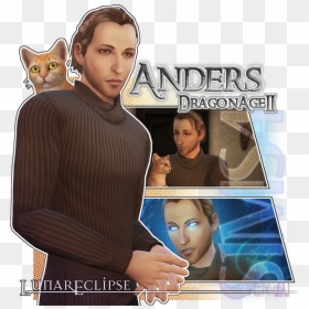 Sims 4 Dragon Age Anders, HD Png Download - dragon age png