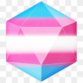 Triangle, HD Png Download - trans flag png