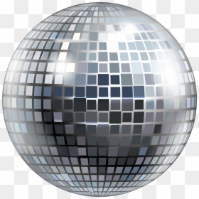 Disco Ball Silver Transparent Image Gallery Png, Png Download - silver ball png