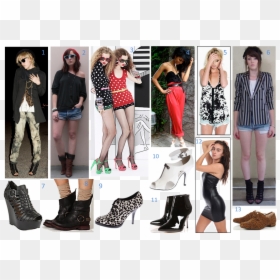 Clip Art Glam-rock Style - 80 Rock Style Women, HD Png Download - taylor momsen png