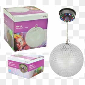 Sentinel Rotating Glitter Ball 15cm Mirror Ball Silver - Disco Ball, HD Png Download - silver ball png