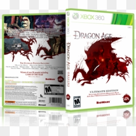 Ultimate Edition Box Art Cover - Dragon Age Origins Box Cover, HD Png Download - dragon age png