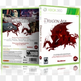 Ultimate Edition Box Art Cover - Dragon Age Origins Box Cover, HD Png ...