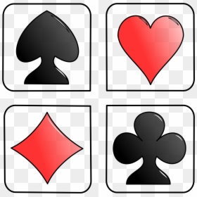 Symbols In Card Game, HD Png Download - blank playing card png