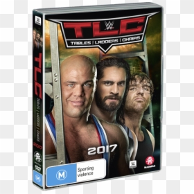 Wwe Tlc Tables Ladders & Chairs 2017 Dvd, HD Png Download - miz png