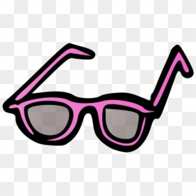 Pink,costume Accessory,sunglasses - Sunglasses Clip Art, HD Png Download - sunglasses vector png