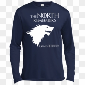 Game Of Thrones - Stark Tshirt The North Remembers, HD Png Download - stark sigil png