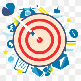 Transparent Bullseye Icon Png - Target Audience Icon Png, Png Download - bullseye icon png