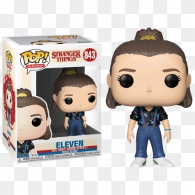 Funko Pop Stranger Things Eleven, HD Png Download - overalls png