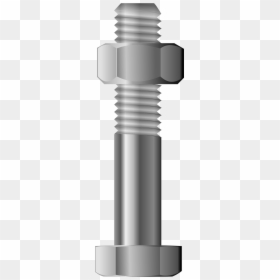 Nut And Bolt Clipart, HD Png Download - metal bolt png