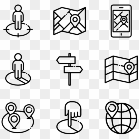 Location Collection, HD Png Download - bullseye icon png