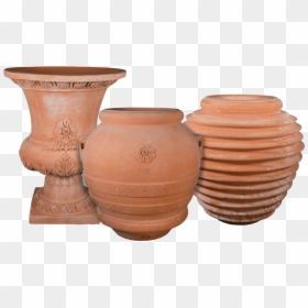 Urns Orci & Jars - Italian Terra Cotta Vases, HD Png Download - planters png