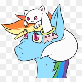 Xmystia, Concerned, Cute, Incubator , Kyubey, Puella - Cartoon, HD Png Download - kyubey png