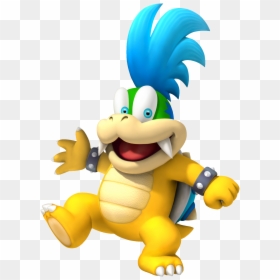Share On Pinterest - Larry Koopa, HD Png Download - koopa troopa png