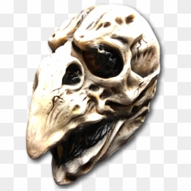 Day Of The Dead Bird Mask, HD Png Download - skull mask png