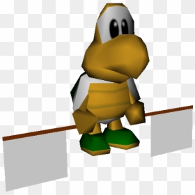 Download Zip Archive - Koopa Troopa Mario Tennis, HD Png Download - koopa troopa png