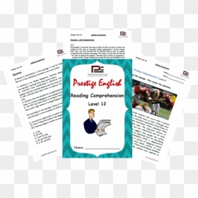 Advanced Reading Materials, HD Png Download - person reading png