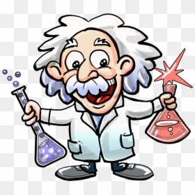 Scientist Albert Einstein Cartoon, HD Png Download - little einsteins png