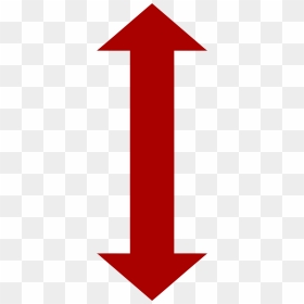 Double Sided Arrow Png - Blue Double Ended Arrow, Transparent Png - hand drawn red arrow png