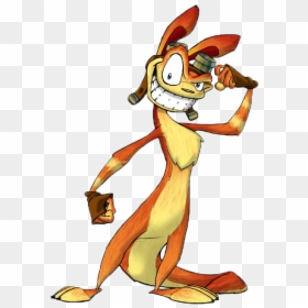 Daxter Images Daxter The Ottsel Orange Lighting Wallpaper - Daxter Psp ...