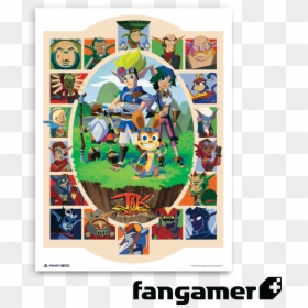 Jak & Daxter Poster, HD Png Download - daxter png