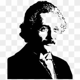Albert Einstein Silhouette Scalable Vector Graphics - Albert Einstein Vector Silhouette, HD Png Download - little einsteins png