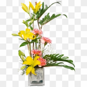 Transparent Flower Pot Png - Flowers In Pot Hd Png, Png Download - hanging flowers png