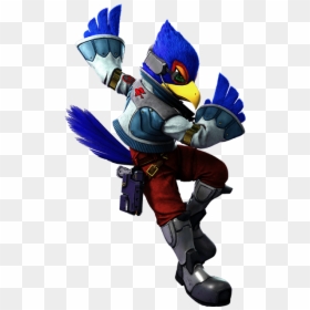 Falco Super Smash Bros Ultimate, HD Png Download - star fox zero png