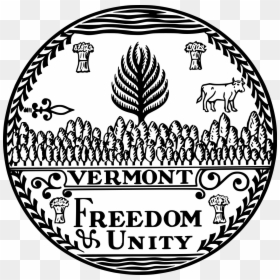 Vermont State Seal, HD Png Download - bernie sanders face png
