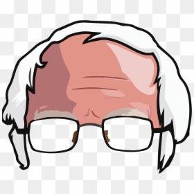 Click On The Item You Want To Add To Your Image - Bernie Sanders Hair Png, Transparent Png - bernie sanders face png