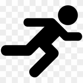 Human Behavior,silhouette,area - Running Man Symbol Png, Transparent Png - running man silhouette png