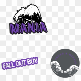 Fall Out Boy Mania Sticker, HD Png Download - fall out boy logo png