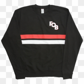 Varsity Stripe Crewneck - Sweater, HD Png Download - fall out boy logo png
