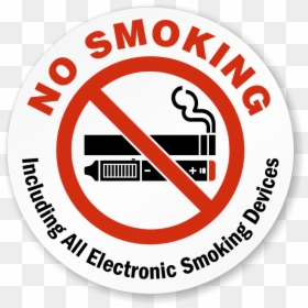 Do Not Smoke E Cigarettes, HD Png Download - no smoking sign png
