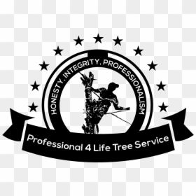 Professional 4 Life Company Logo - Silhouette, HD Png Download - tree of life silhouette png