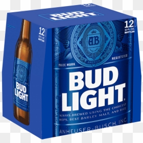 12 Pk Bud Light, HD Png Download - bud light can png
