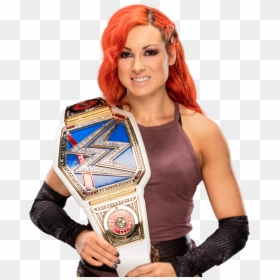 Arm,professional - Becky Lynch Smackdown Womens Champion Wwe, HD Png Download - smackdown png