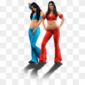 Wwe Smackdown Vs Raw 2010 The Bella Twins, HD Png Download - smackdown png